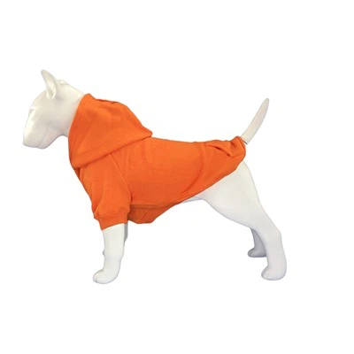 Orange Hund Hoodie